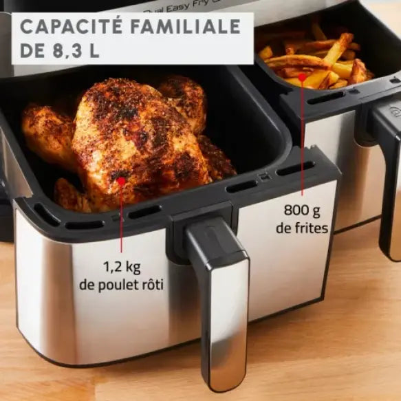 airfryer moulinex 8,3L inox ez905d20