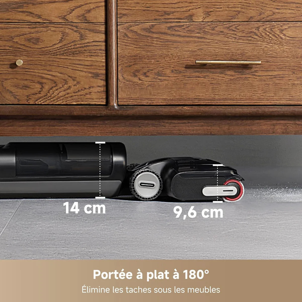Aspirateur laveur dreame h12 pro flexreach