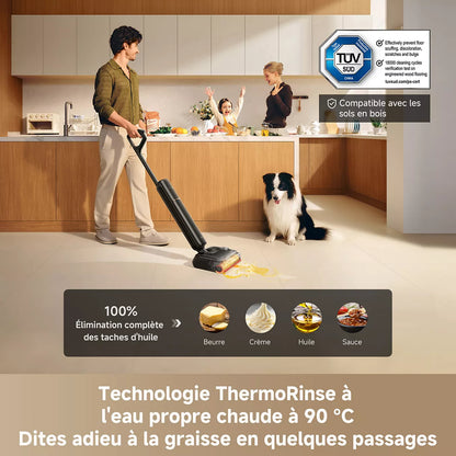 balai aspirateur laveur drame t16 proheat - R