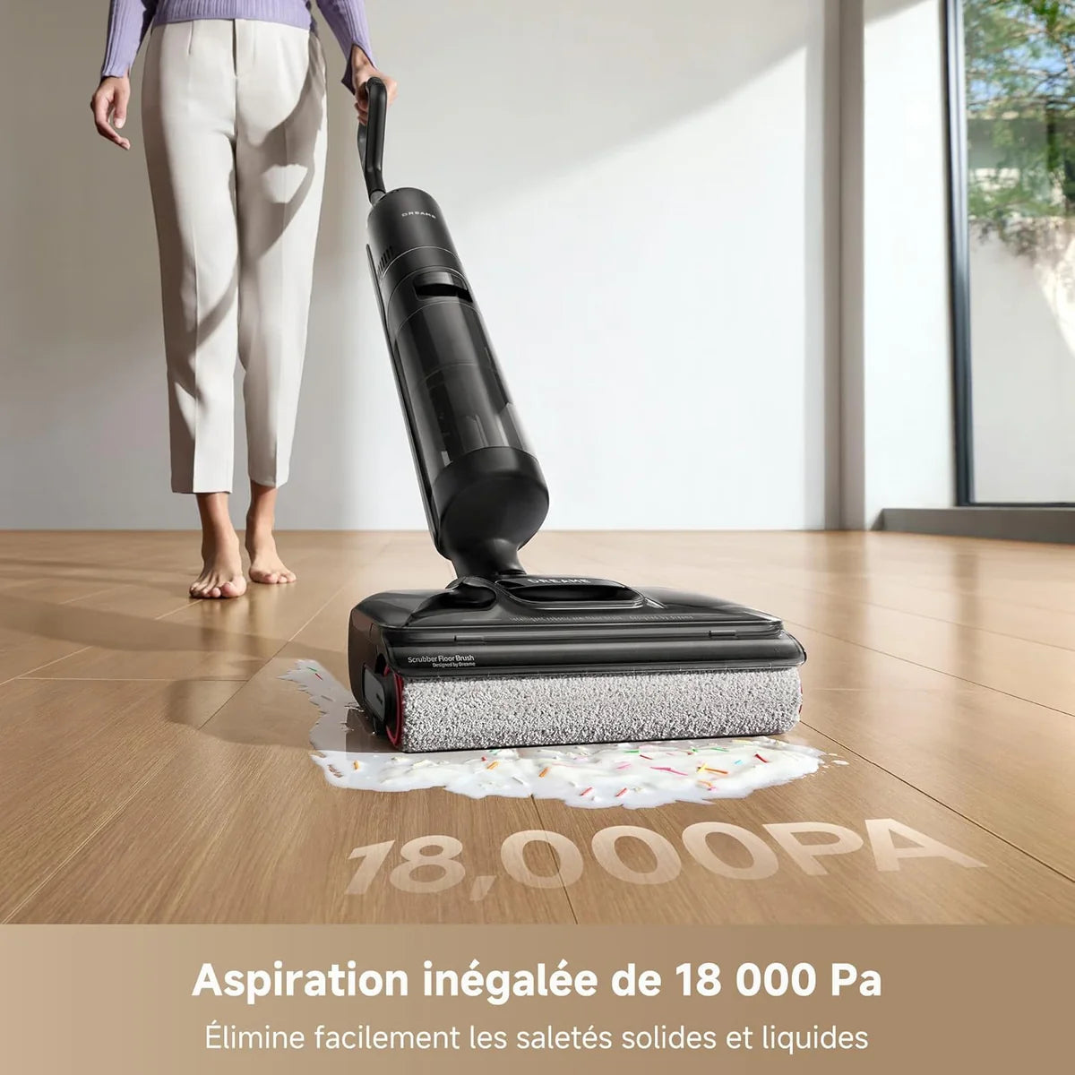 Aspirateur laveur dreame h12 pro flexreach