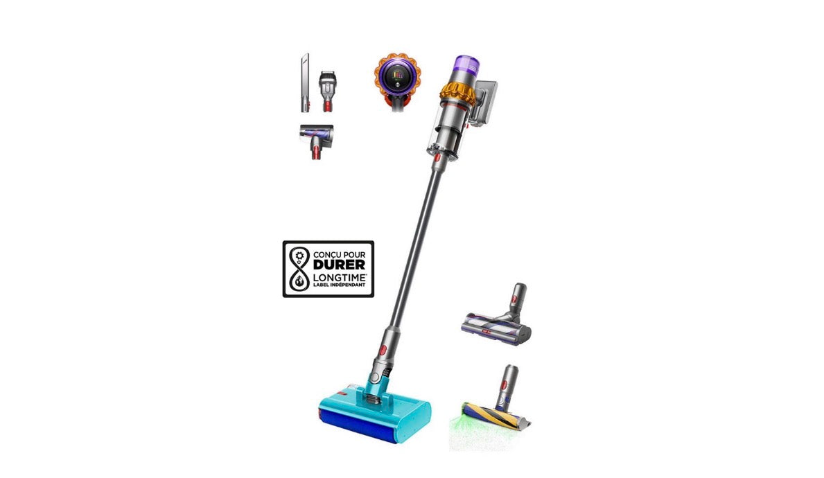 Aspirateur balai dyson v15 submarine