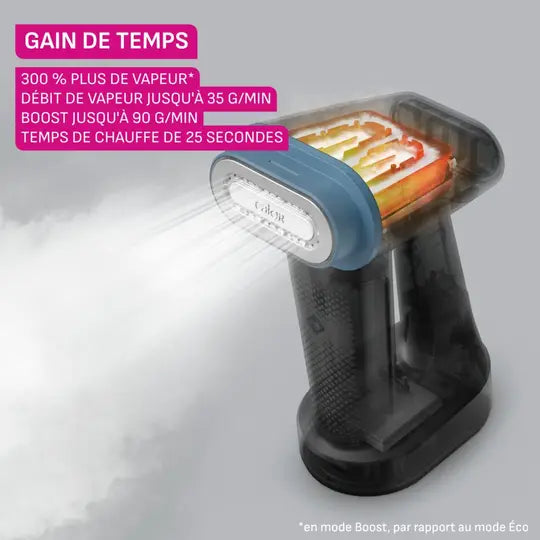 Defroisseur calor 1800w 3en1 pure force dt8755co