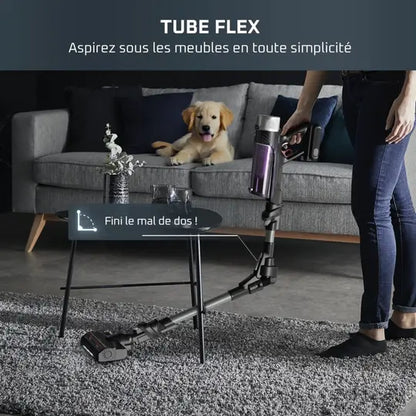 Aspirateur balai sans fil Rowenta X-Force Flex 9.60 – Puissance 100AW, autonomie 45 min