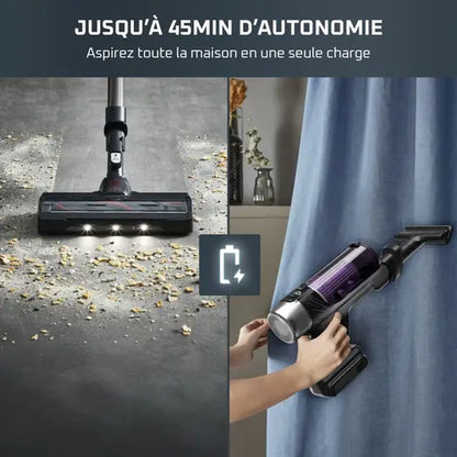 Aspirateur balai sans fil Rowenta X-Force Flex 9.60 – Puissance 100AW, autonomie 45 min