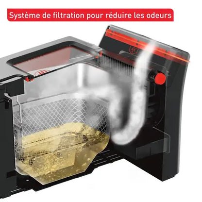 friteuse tefal clear duo 3.5L fr600810