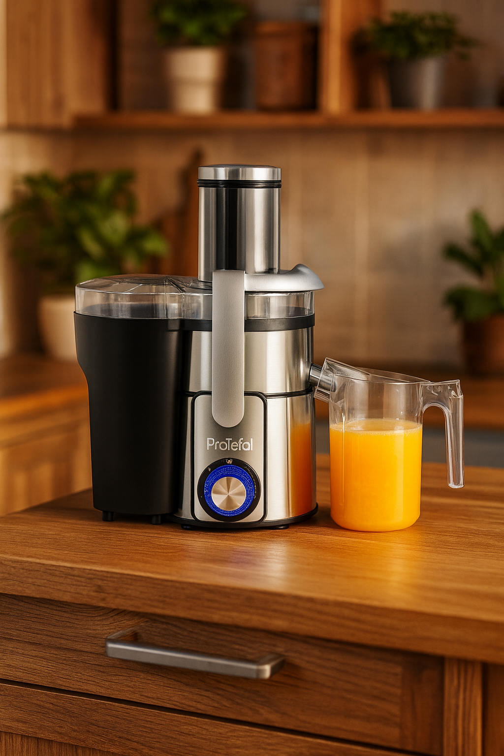 Centrifugeuse Protefal Fresh Juice JE-30 – 800W, Ouverture 85 mm, Inox