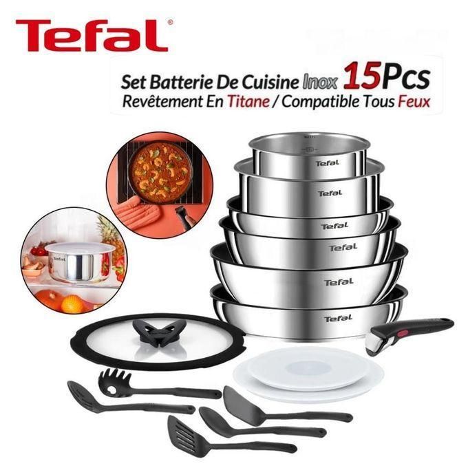 serie tefal 15 pieces